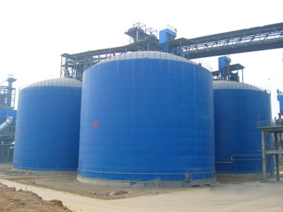 江岸水泥钢板库改造