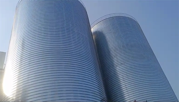 江岸2座混凝土高架卷板仓